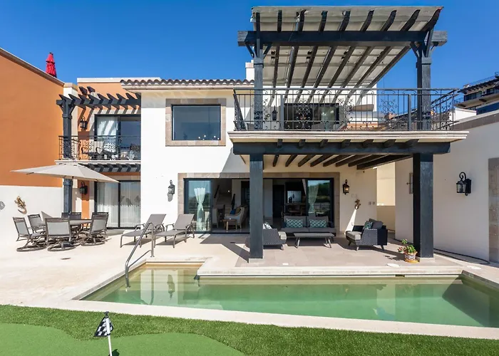 Luxe 5 Bdrm Copala Golf Minutes To Marina Villa Cabo San Lucas